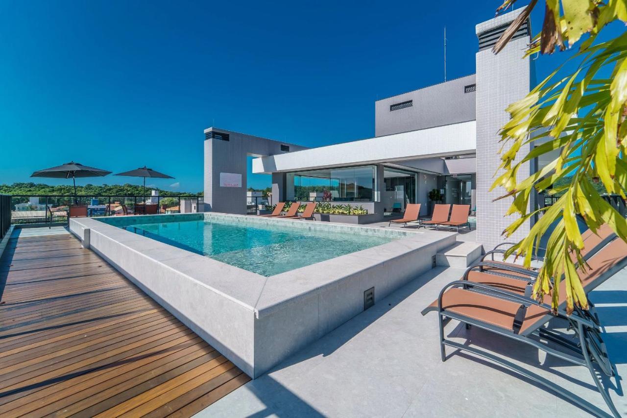 Adra 106 - Apartamento No Centro De Bombinhas - Rooftop Com Piscina E Academia - A Poucos Metros Da Praia - エクステリア 写真