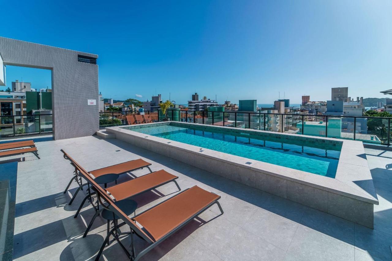 Adra 106 - Apartamento No Centro De Bombinhas - Rooftop Com Piscina E Academia - A Poucos Metros Da Praia - エクステリア 写真